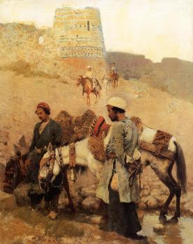 埃德溫 羅德 威尅斯 Traveling in Persia